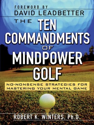 cover image of The Ten Commandments of Mindpower Golf